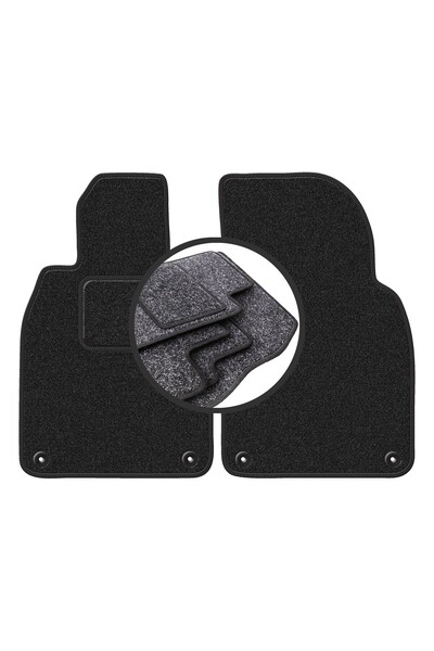 shumee Covorașe auto ANTHRA pentru: Porsche Boxster 718 roadster (2016-)