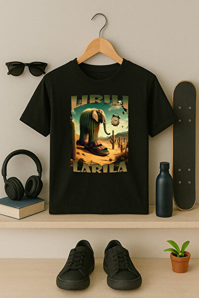 Blitz Lirili Larila Italian Brainrot Design Printed Children's Tshirt