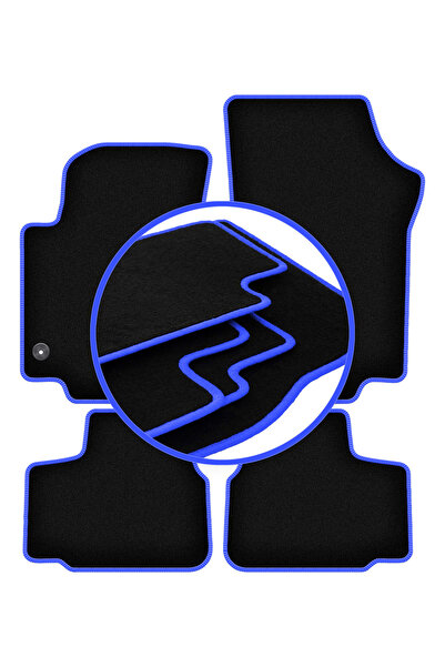 shumee Covorașe auto CARLUX-BLUE pentru: Volkswagen Up! hatchback (2011-)