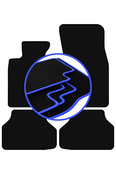 shumee Covorașe auto CARLUX-BLUE pentru: BMW 5 E60 xDrive (2003-2010)