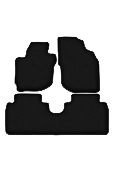 shumee Covorașe BASIC negre din velur pentru: Mazda MPV II LW monovolum (1999...