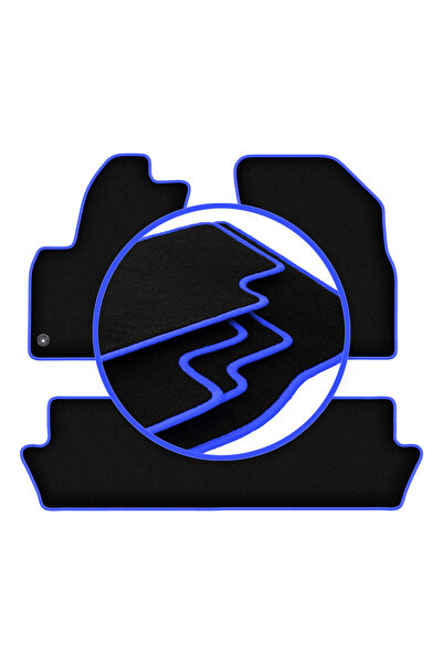 shumee Covorașe auto CARLUX-ALBASTRU pentru: Citroen C4 Grand Picasso monovol...