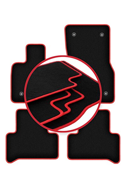 shumee Covorase CARLUX-RED pentru: Alfa Romeo Stelvio Q4 (4WD) 4x4 SUV (2017-)