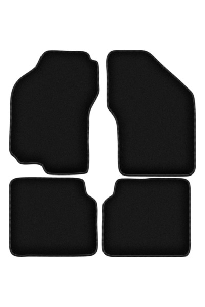 shumee Covorașe BASIC negre din velur pentru: Fiat Brava sedan (1995-2001)