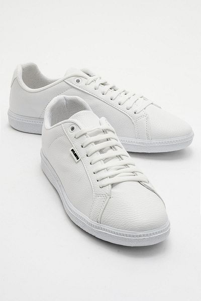 CCWAY AYAKKABI Lace-Up Men's Sports Shoes White White
