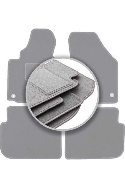 shumee Covorașe auto gri pentru: Volkswagen Touran I FL monovolum (2010-2015)