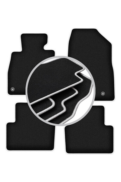 shumee Covorașe auto CARLUX-SILVER pentru: Mazda 3 III (BM) hatchback, sedan ...