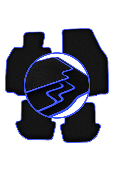 shumee Covorașe auto CARLUX-BLUE pentru: Porsche 911 (tip 997) cabro, coupe, ...