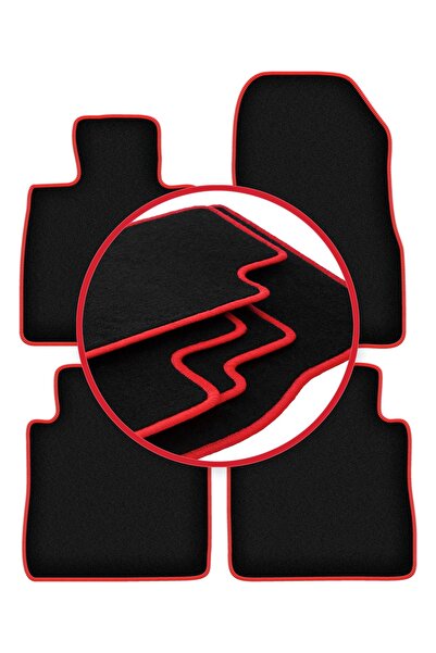 shumee Covorașe auto CARLUX-RED pentru: Nissan Note II hatchback (2012-)