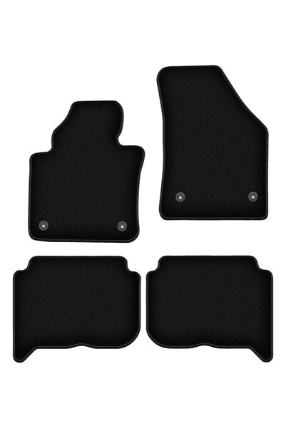 shumee Covorașe BASIC negre din velur pentru: Volkswagen Touran I monovolum (...