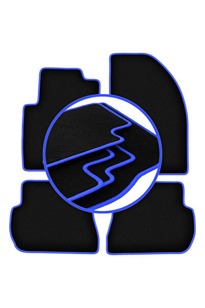 shumee Covorașe auto CARLUX-BLUE pentru: Ford Fiesta MK6 hatchback (2002-2010)