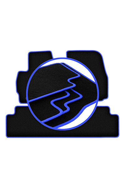 shumee Covorașe auto CARLUX-BLUE pentru: Mazda 5 I monovolum (2005-2010)