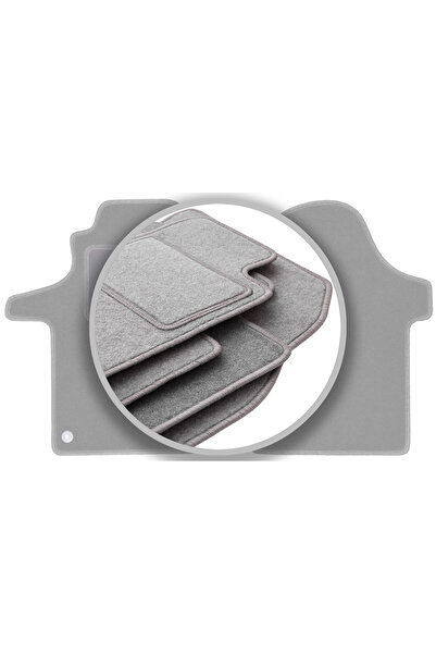 shumee Covorașe auto gri pentru: Toyota Corolla Verso II 7 locuri (2004-2009)