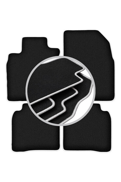 shumee Covorașe auto CARLUX-SILVER pentru: Nissan Note I E11 monovolum (2006-...