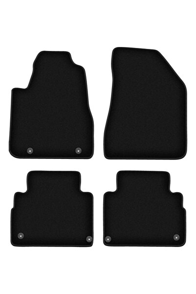 shumee Covorașe BASIC negre din velur pentru: Lexus RX II SUV (2003-2008)