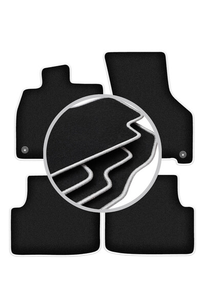 shumee Covorașe auto CARLUX-SILVER pentru: Skoda Audi A3 8Y MHEV 0 (2020-)