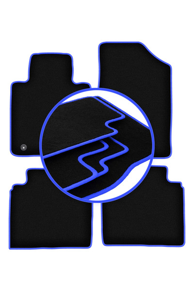 shumee Covorașe auto CARLUX-BLUE pentru: Kia Optima IV SW break (2015-)