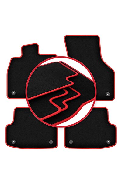 shumee Covorașe auto CARLUX-RED pentru: Audi A3 8V 3 uși, sedan, limuzină, sportback (2012-)