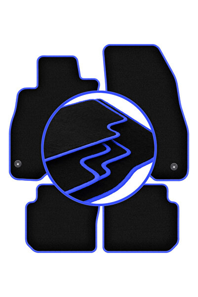 shumee Covorașe auto CARLUX-BLUE pentru: Fiat Punto 12' hatchback (2012-2018)