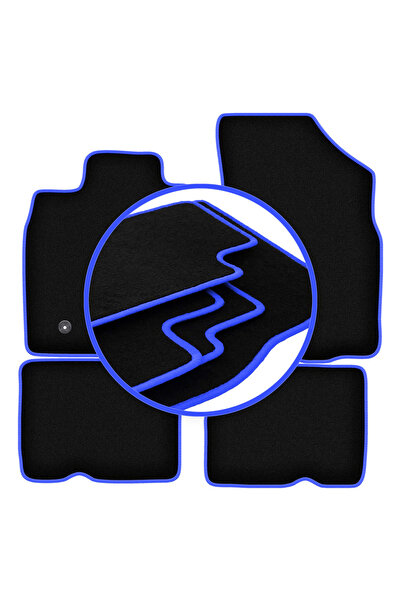 shumee Covorașe auto CARLUX-BLUE pentru: Dacia Duster I 4WD SUV (2010-2018)