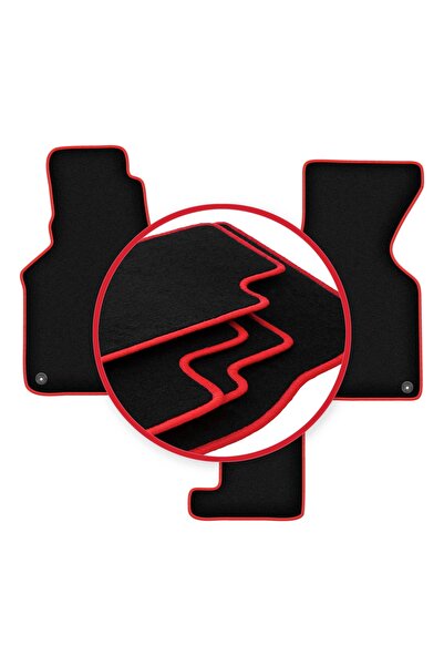 shumee Covorașe auto CARLUX-RED pentru: Volkswagen Transporter T4 caravelle m...