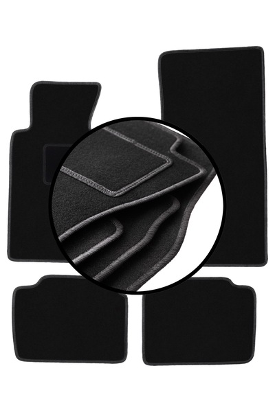 shumee Set complet de covorașe velur pentru: BMW 5 E34 sedan, break, Touring ...
