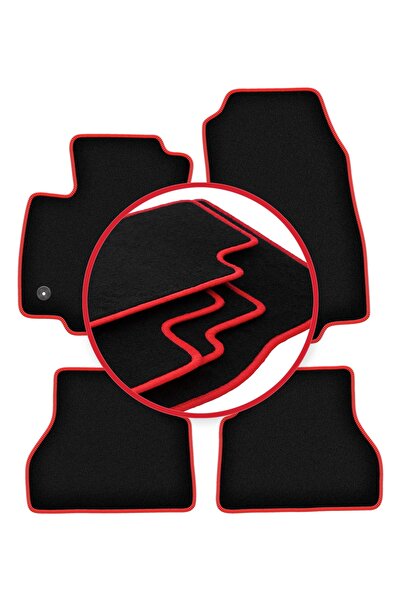 shumee Covorașe auto CARLUX-RED pentru: Ford B-MAX monovolum (2012-2017)