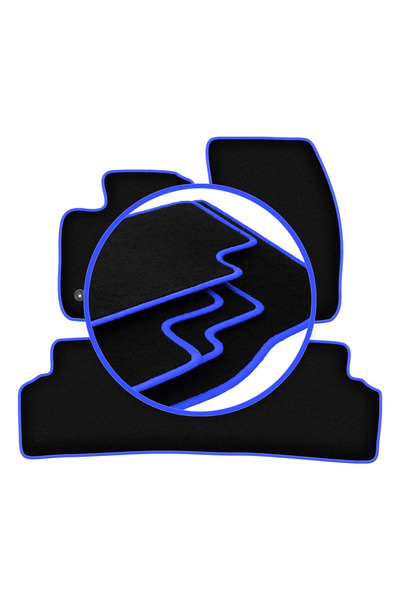 shumee Covorașe CARLUX-BLUE pentru: Ford Tourneo Courier kombivan (2014-)