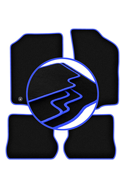 shumee Covorașe auto CARLUX-BLUE pentru: Volkswagen Scirocco II coupe (1981-1...