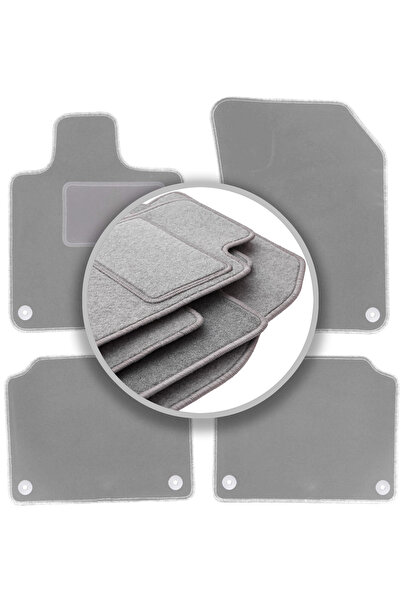 shumee Covorașe auto gri cenușiu pentru: Volvo V90 II break (2016-)