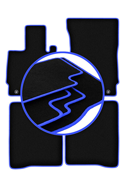 shumee Covorașe auto CARLUX-BLUE pentru: Mercedes W221 Clasa S Sedan lung (20...