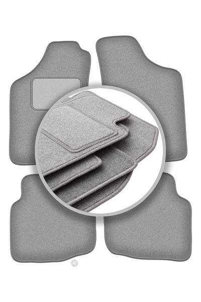 shumee Covorașe auto gri pentru: Mitsubishi L200 Triton pickup (2001-2006)