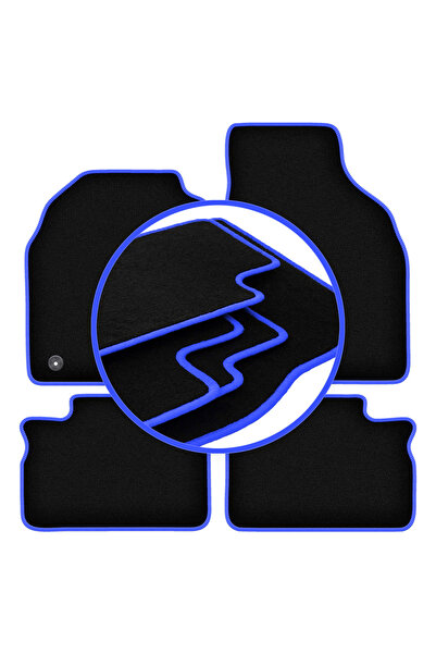 shumee Covorașe auto CARLUX-BLUE pentru: Opel Agila A hatchback (2000-2007)
