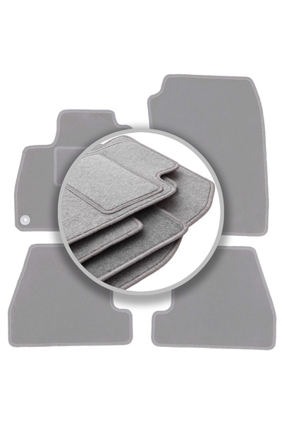 shumee Covorașe auto gri pentru: Ford Focus MK3 hatchback, sedan, break (2010-2018)