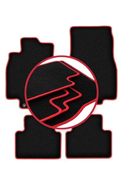 shumee Covorașe auto CARLUX-RED pentru: Mercedes Clasa A W169 hatchback (2004...