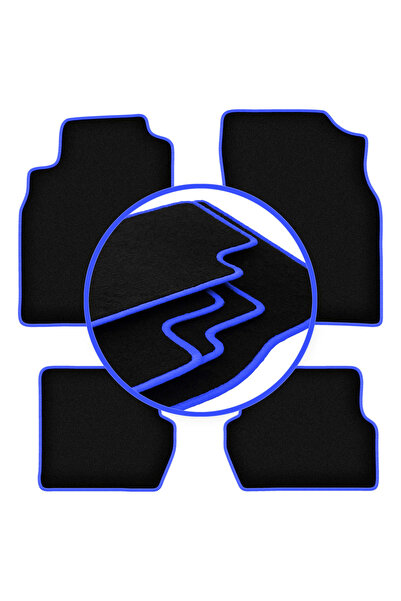 shumee Covorașe auto CARLUX-BLUE pentru: Nissan Almera N16 hatchback (2000-2006)