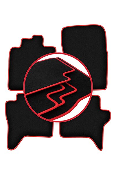 shumee Covorașe auto CARLUX-RED pentru: Mitsubishi Pajero IV lung (2006-2018)