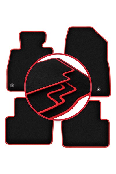 shumee Covorașe auto CARLUX-RED pentru: Mazda 3 III (BM) hatchback, sedan (20...