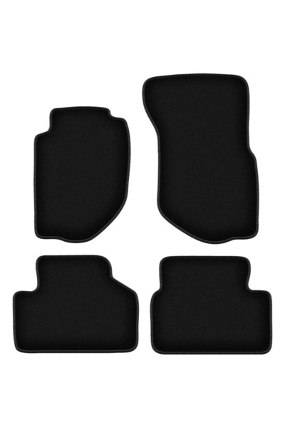 shumee Covorașe BASIC negre din velur pentru: Volvo S90 I sedan (1997-1998)