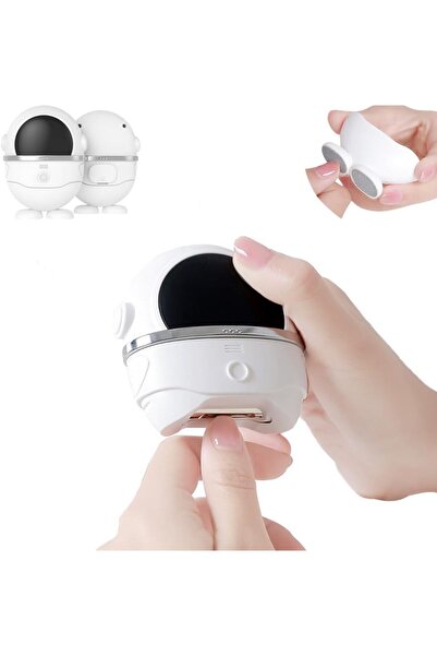 Arabest 2 in 1 Baby Nail Trimmer Electric for Finger,Built-in Nail Collector,Rechargeable,for Baby,Adult