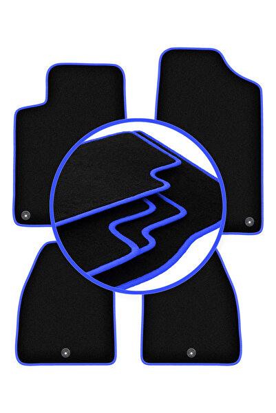 shumee Covorașe auto CARLUX-BLUE pentru: Peugeot 607 sedan (1999-2010)