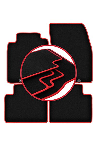 shumee Covorașe auto CARLUX-RED pentru: Nissan X-Trail III T32 FL SUV (2017-2...