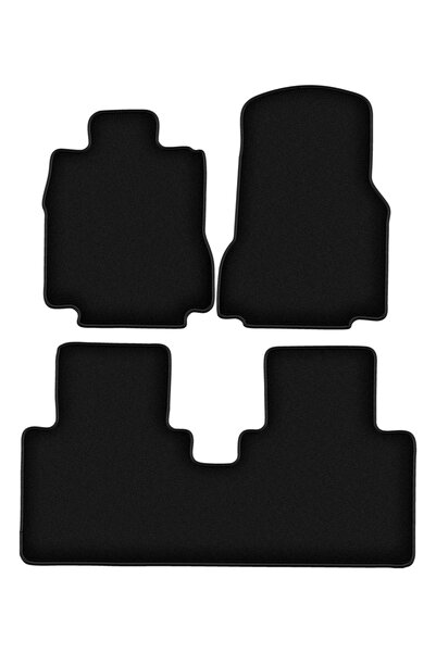 shumee Covorașe BASIC negre din velur pentru: Mercedes Vaneo W414 monovolum (...