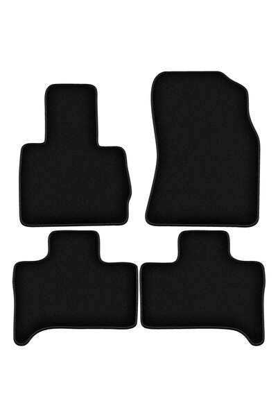 shumee Covorașe BASIC negre din velur pentru: BMW X5 E53 xDrive 4WD (1999-2006)