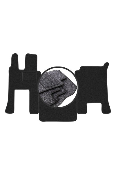 shumee Covorașe auto ANTHRA pentru: Mercedes Actros MP4 cabină lată (2011-)