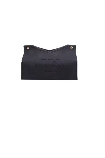 OEM Napkin Box, Black, 19 x 12x 13 cm