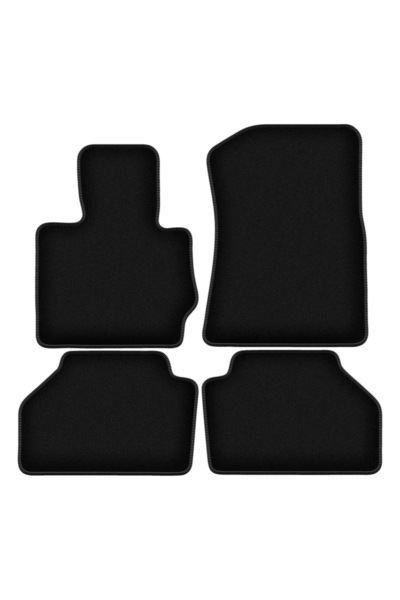 shumee Covorașe BASIC negre din velur pentru: BMW X4 F26 SUV (2014-2018)