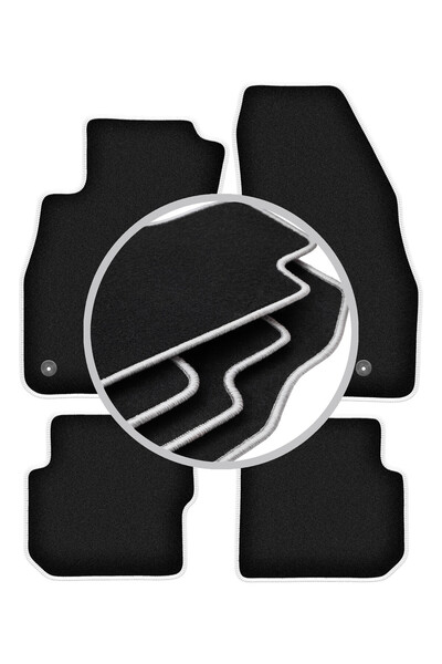 shumee Covorașe auto CARLUX-SILVER pentru: Alfa Romeo Mito hatchback (2008-2019)