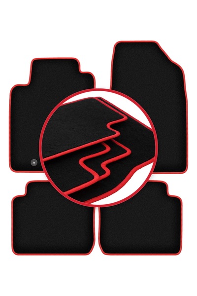 shumee Covorașe auto CARLUX-RED pentru: Toyota Camry IV sedan (1994-1998)