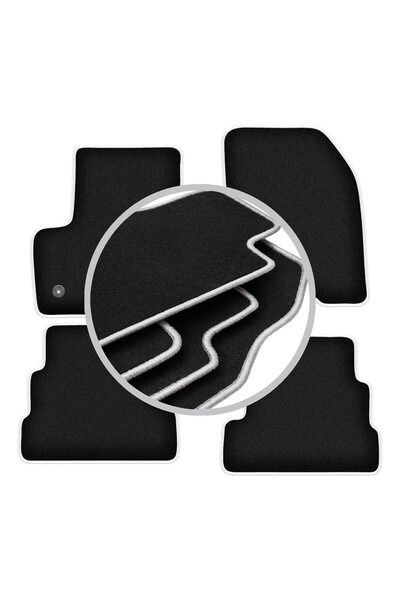 shumee Covorașe auto CARLUX-SILVER pentru: Ford Escape MK3 SUV (2012-)